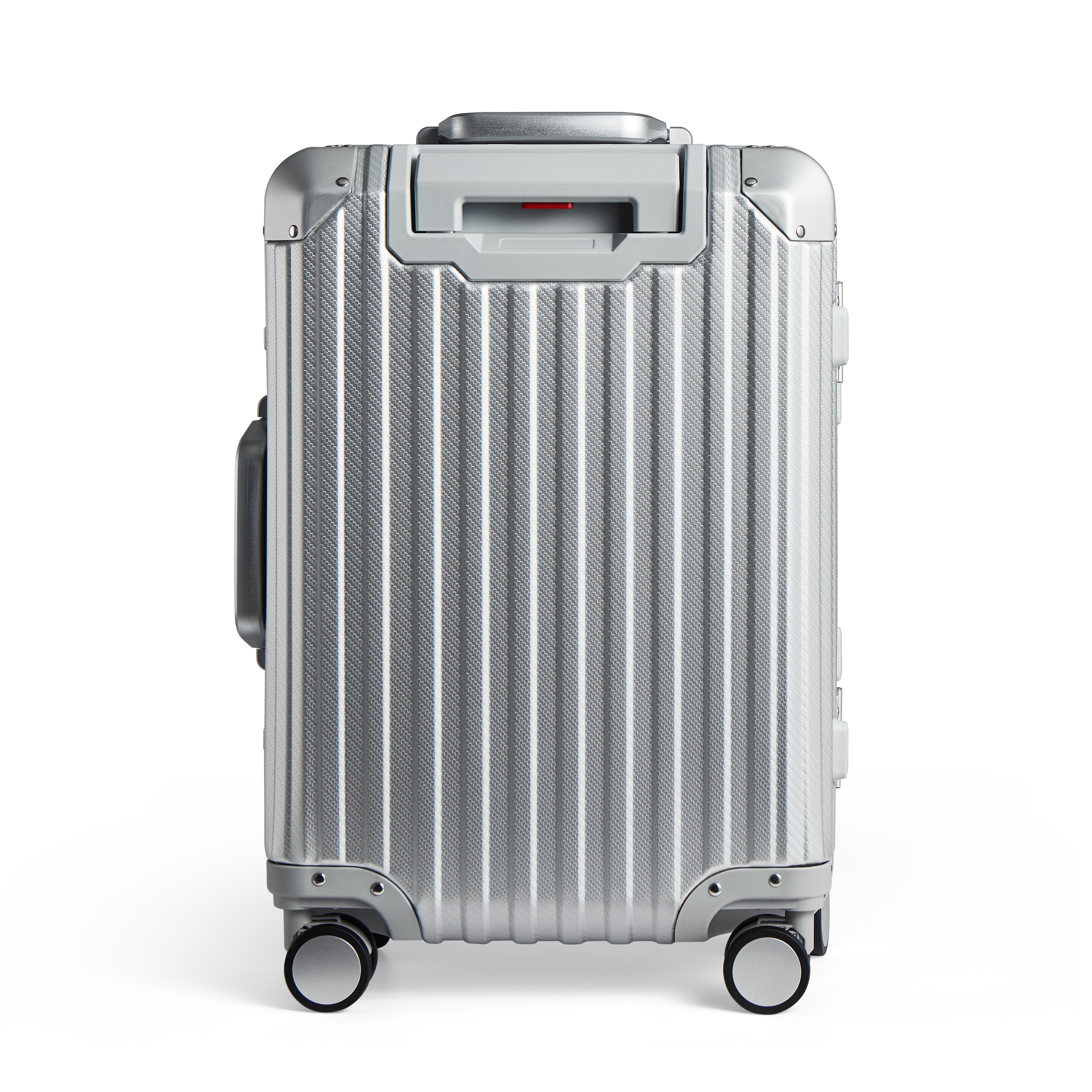 Rova Aluminum Suitcase Silver