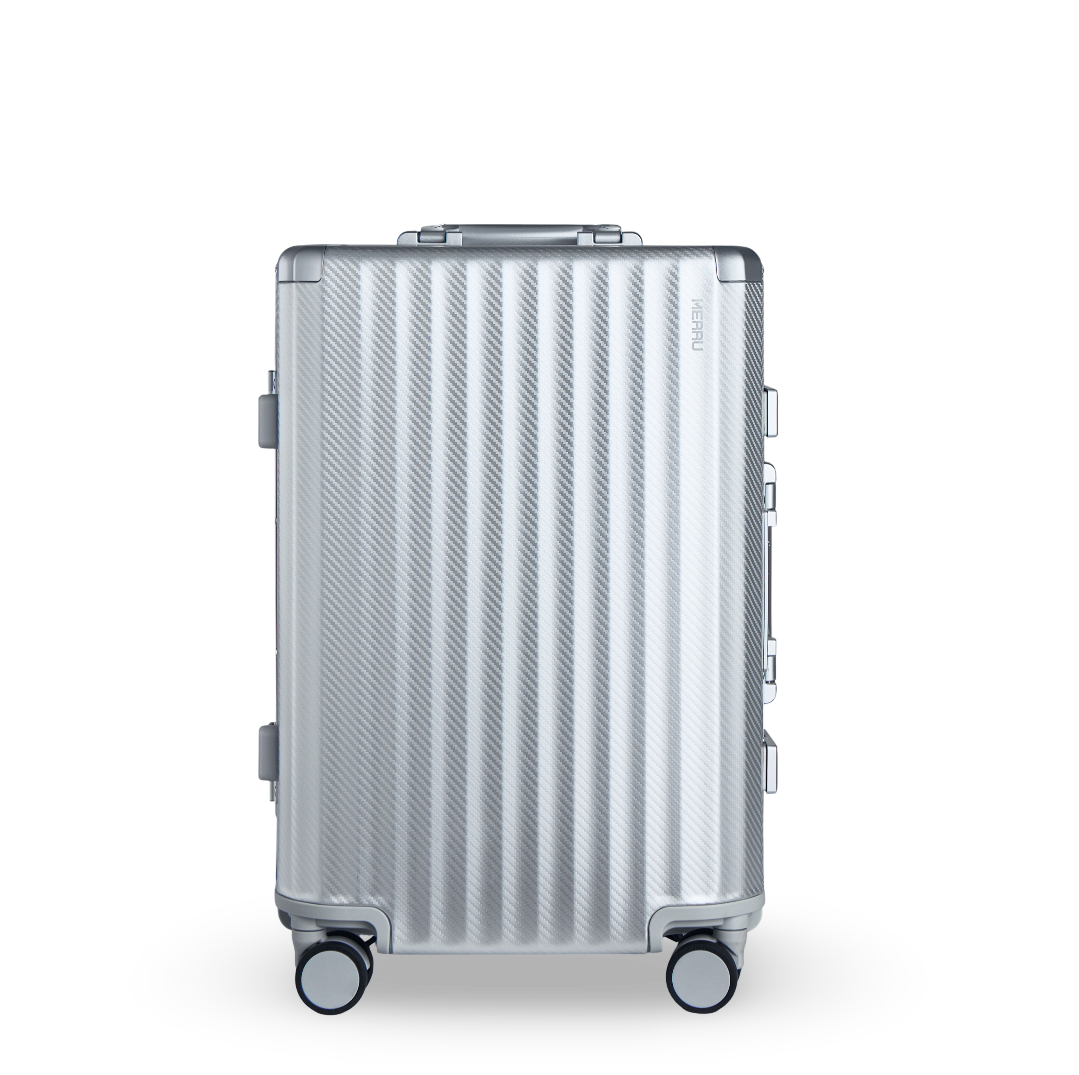 Frame Aluminum Suitcase Silver