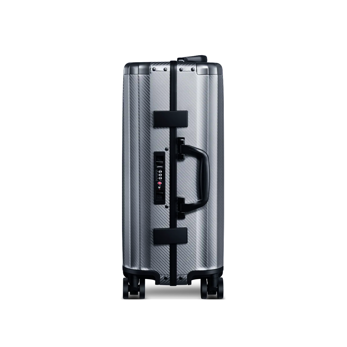 Frame Aluminum Suitcase Gunmetal MERRU