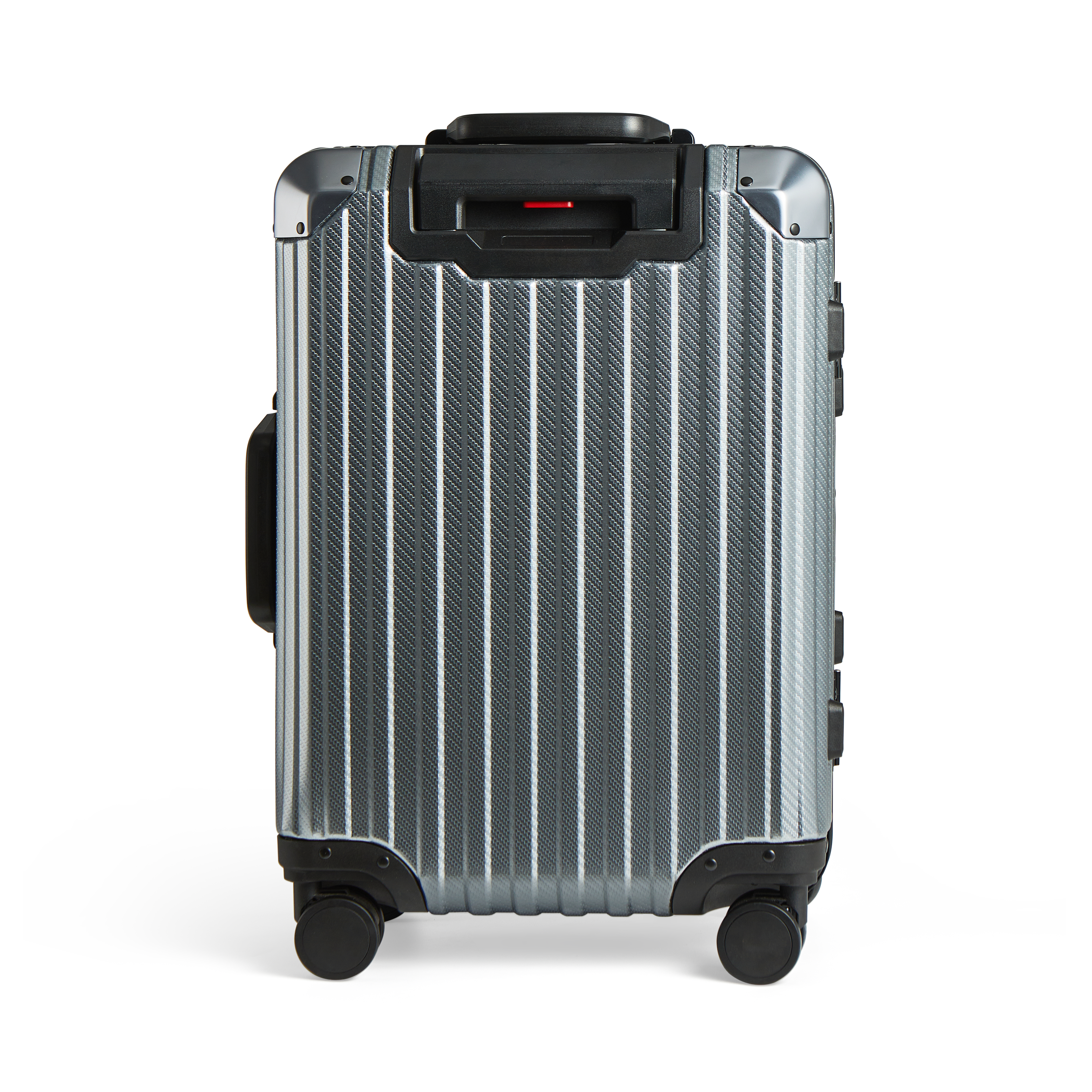 Rova Aluminum Suitcase Gunmetal