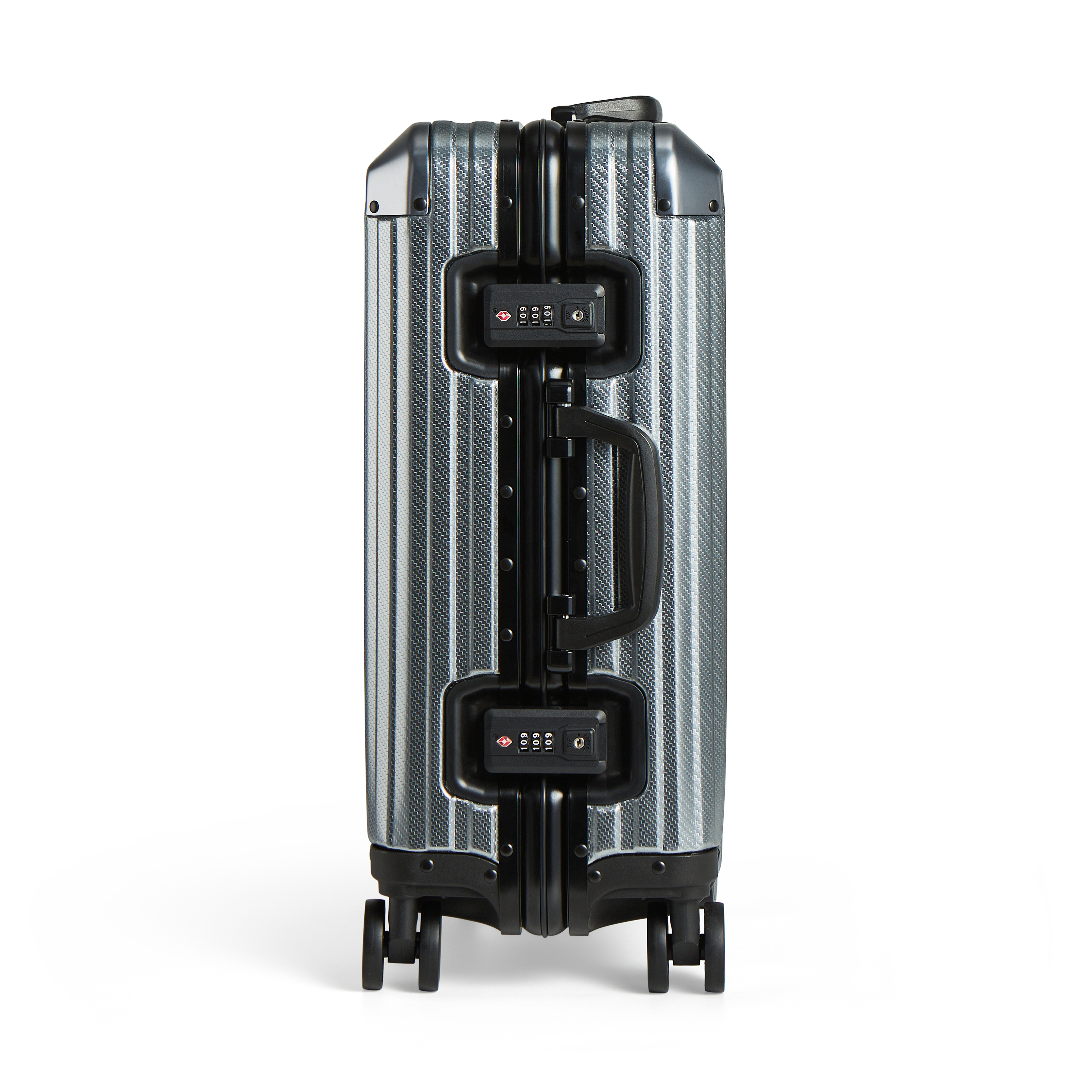 Rova Aluminum Suitcase Gunmetal